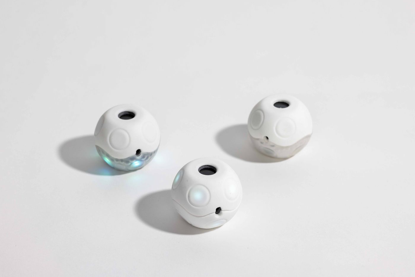 Three PALL0 devices on a light surface